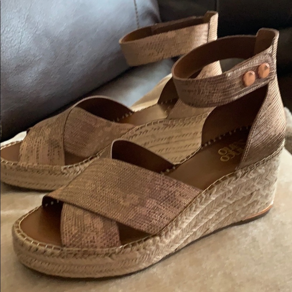 Franco Sarto wedge sandal.